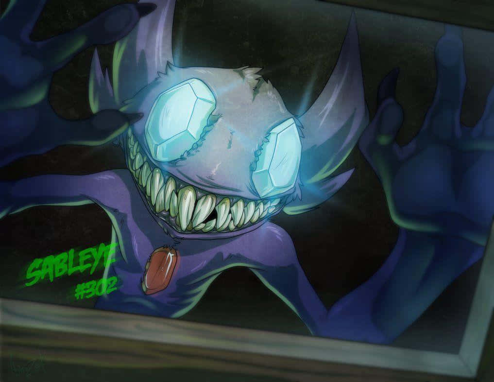 Sableye With Sharp Teeth