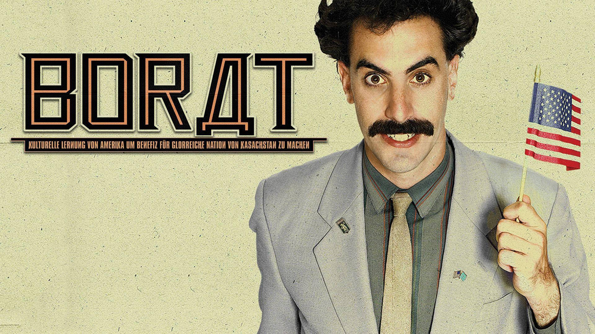 Sacha Baron Cohen Borat Movie Poster