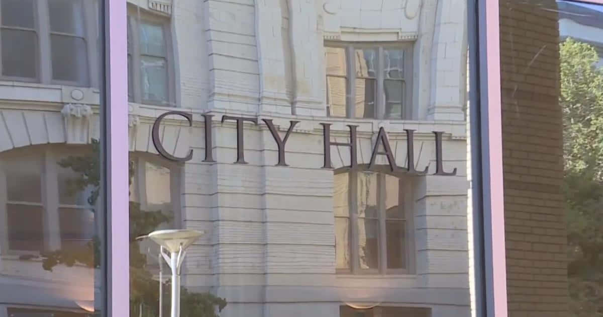 Sacramento City Hall Text Background