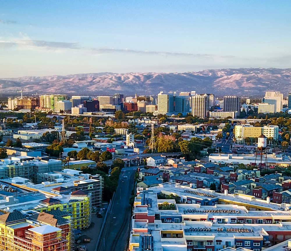 Sacramento Cityscape From The Sky