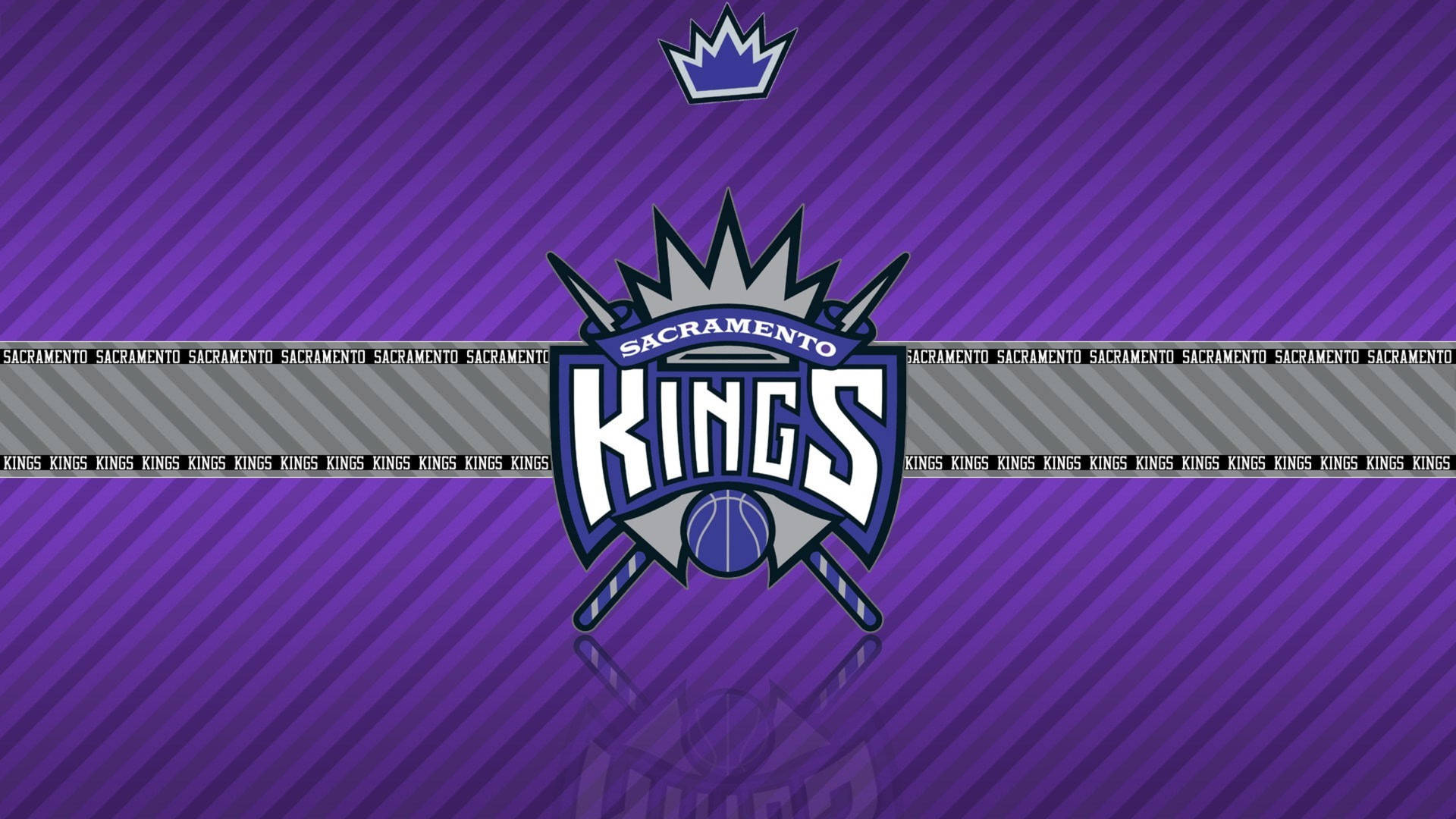 Sacramento Kings Digital Emblem Background