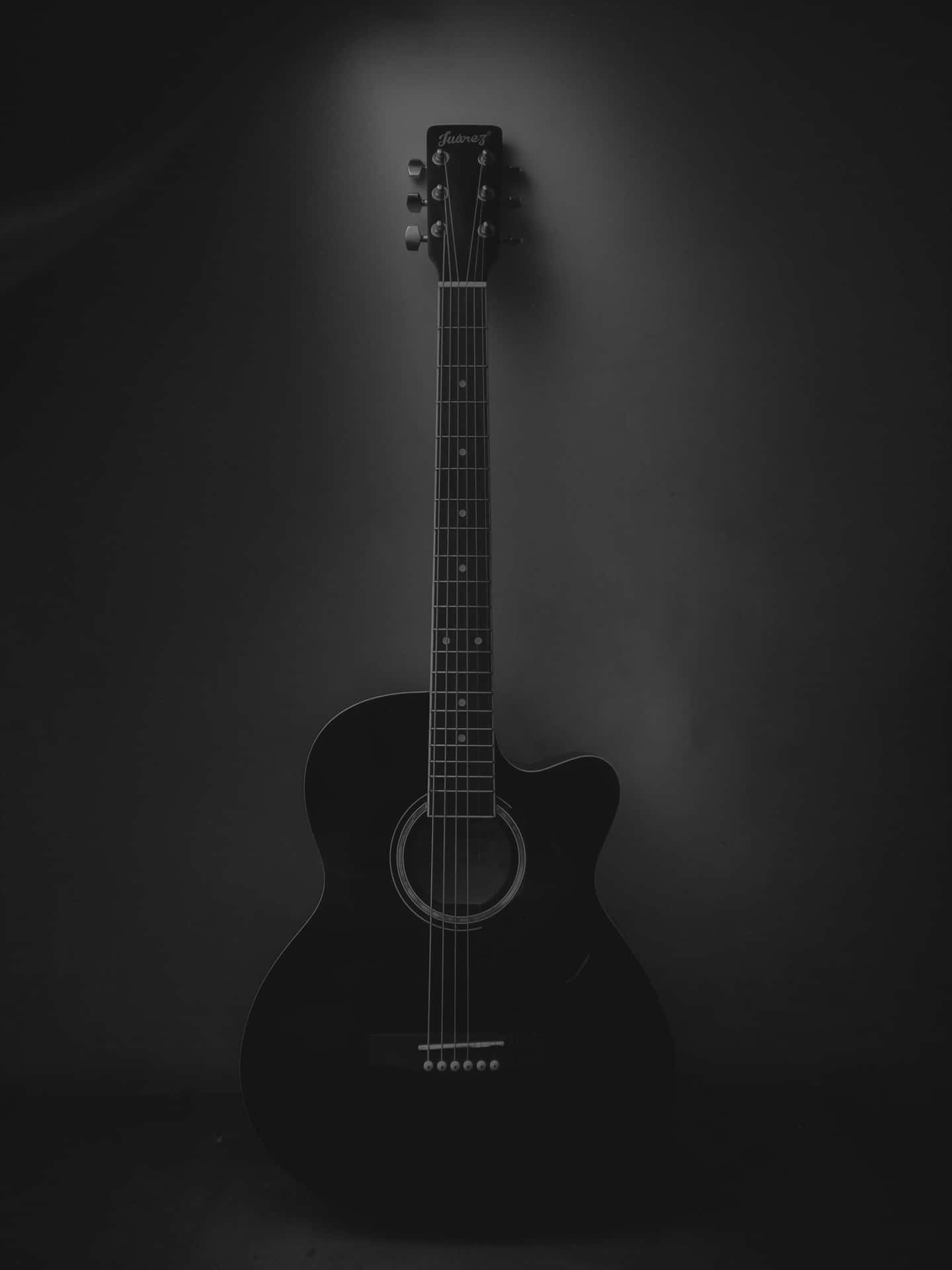 Sad Acoustic Guitar Musical Instrument Background