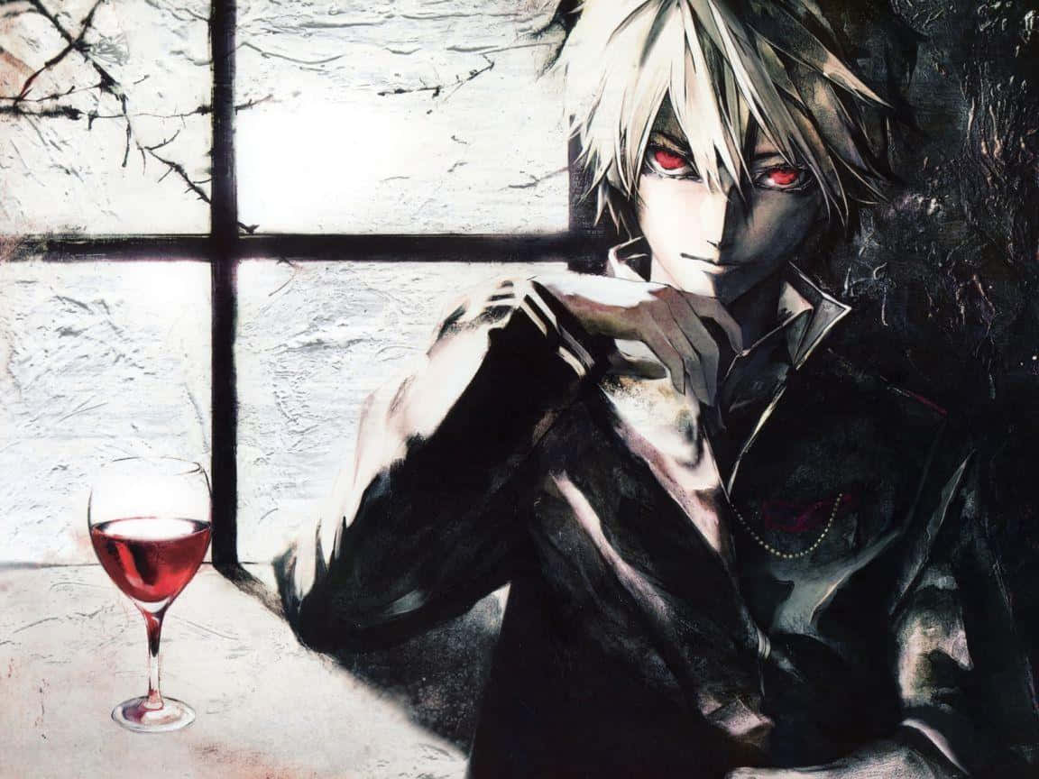 Sad And Alone, Emo Anime Boy Background