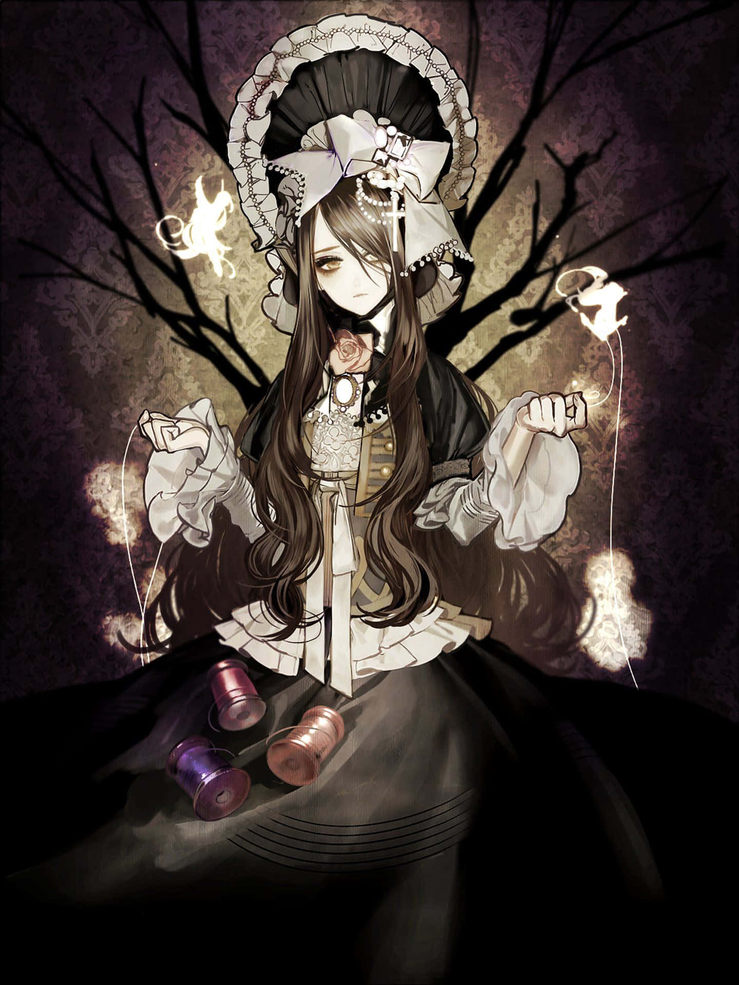 Sad Anime Art 1440 X 1920 Background