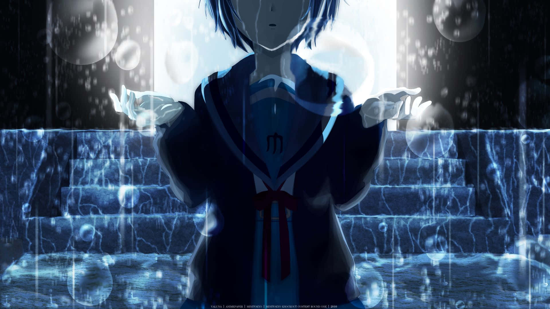 Sad Anime Art 1920 X 1080 Background