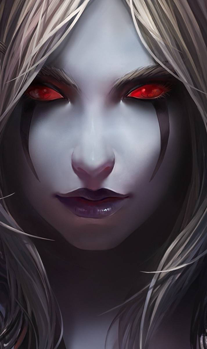 Sad Demon Girl Sylvanas Windrunner