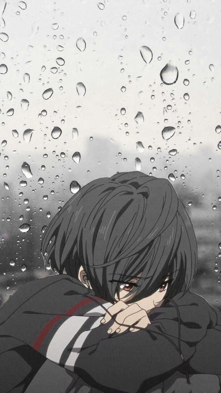 Sad Depressing Anime Ikuya Kirishima Free! Background