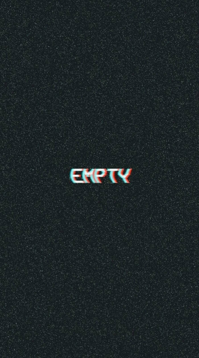 Sad Empty Static Iphone Background