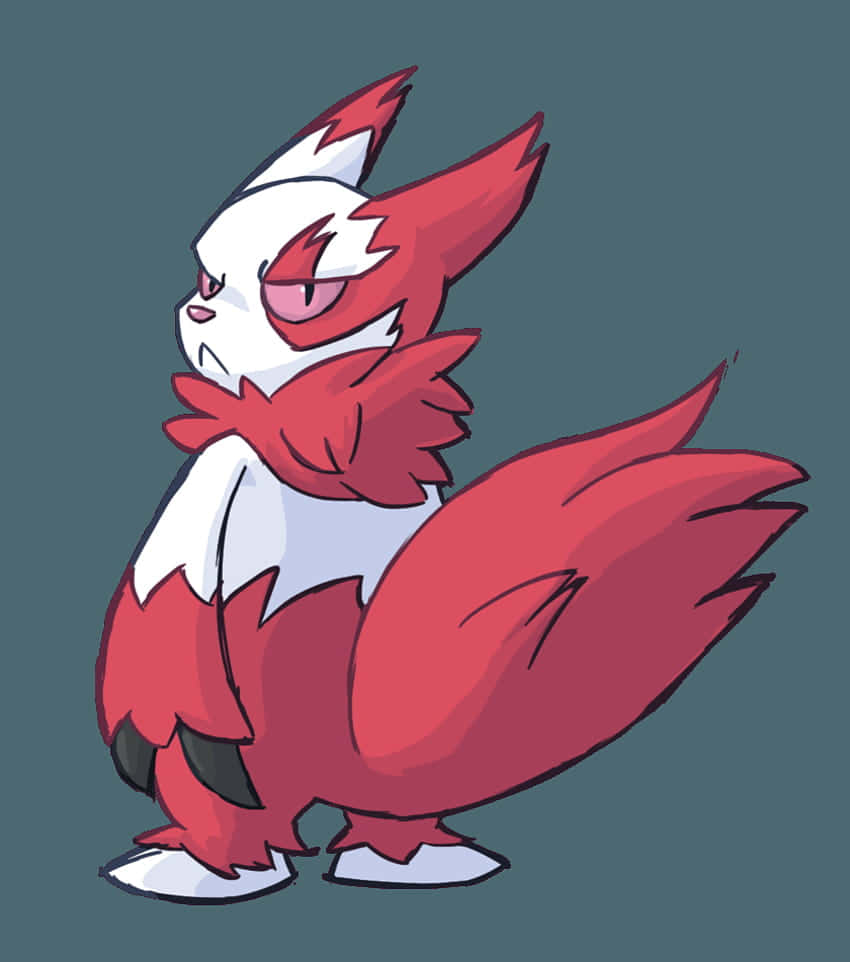Sad Face Of Zangoose Background