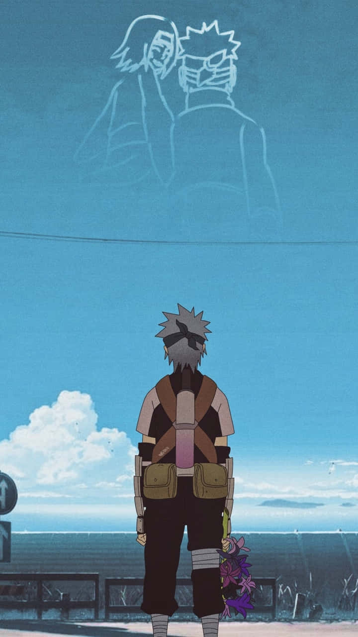 “sad Kakashi Reflecting On His Pain”
