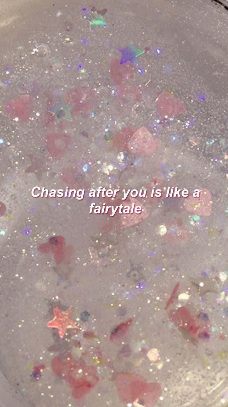 Sad Love Quotes Sparkle Aesthetic Background
