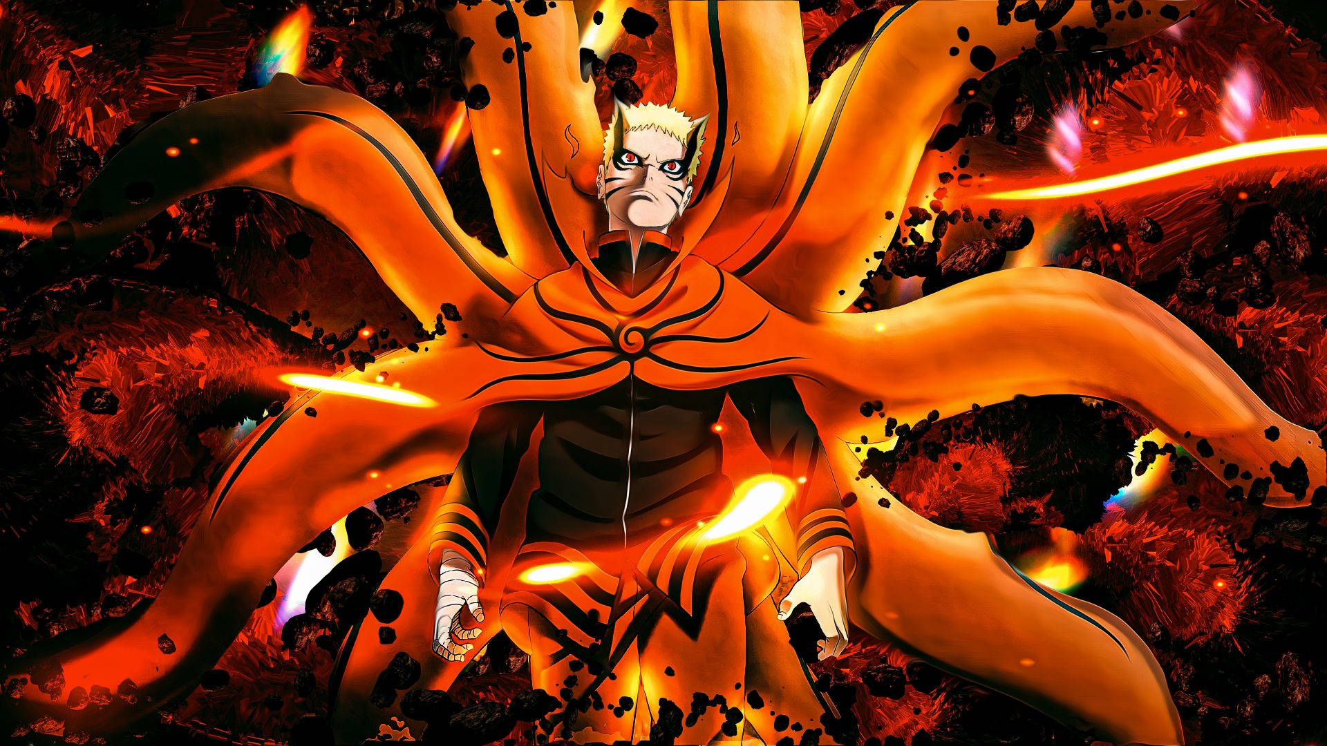 Sad Naruto Bayron Mode Background