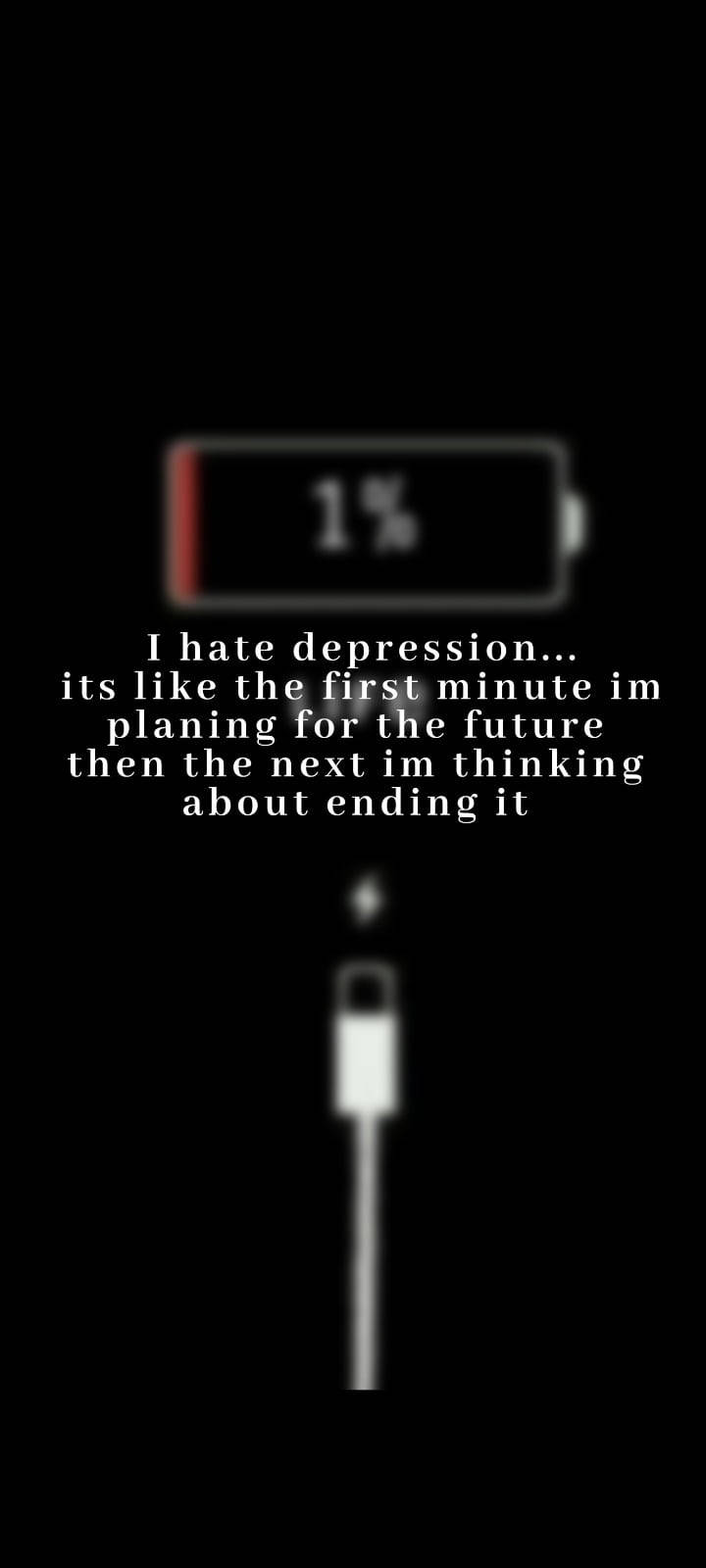 Sad Quote I Hate Depression