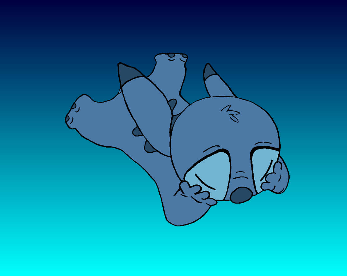 Sad Stitch Looking For A Friend Background