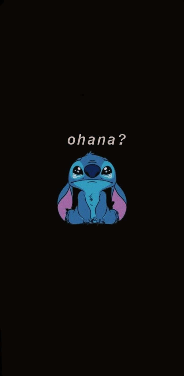 Sad Stitch Ponders His Lost Love Background