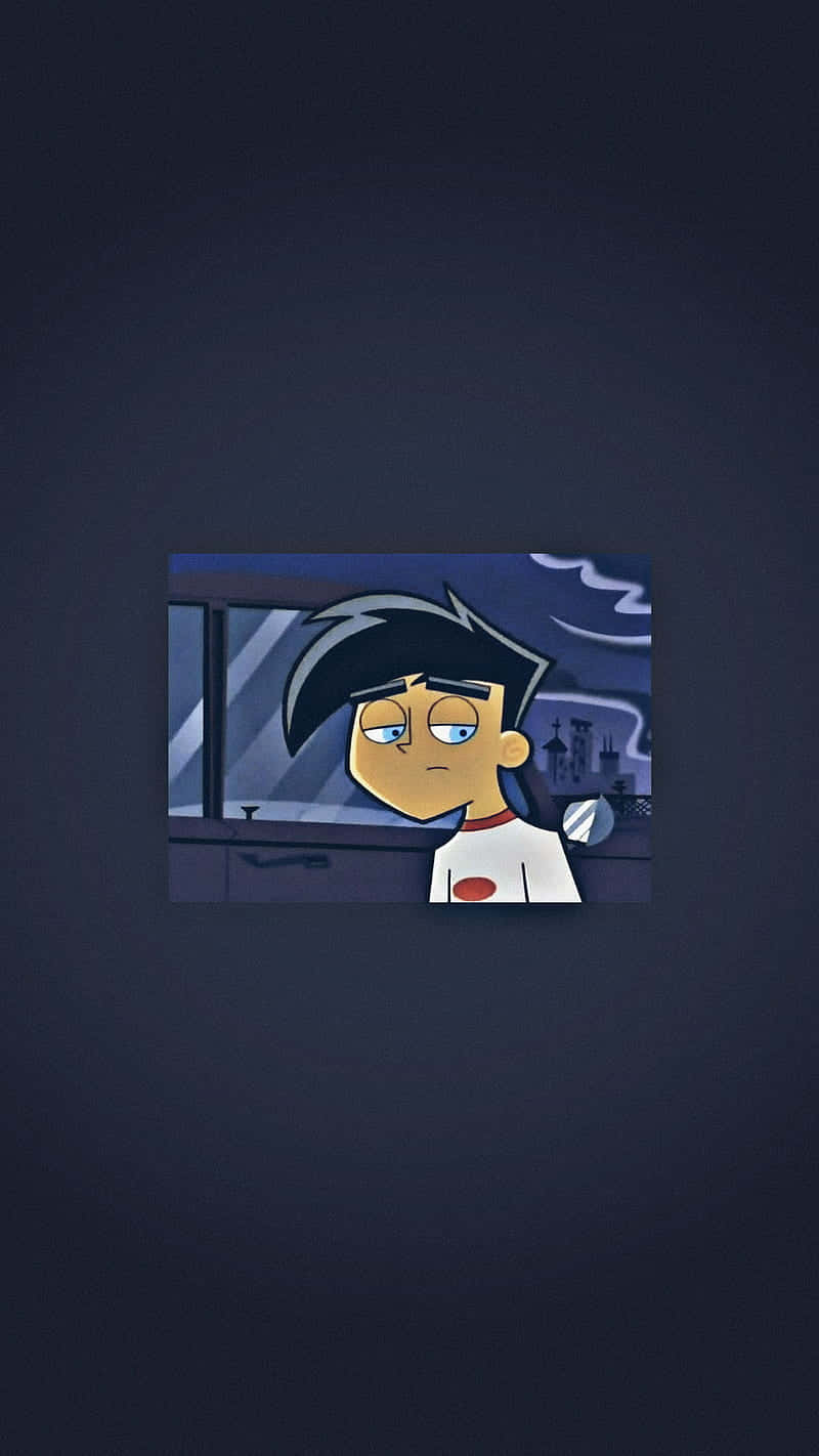 Saddened Danny Phantom Pfp Background