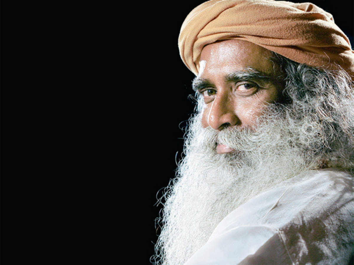 Sadhguru Black Background Background