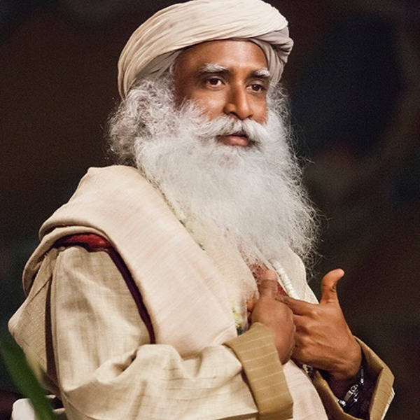 Sadhguru Pointing To Himself Background