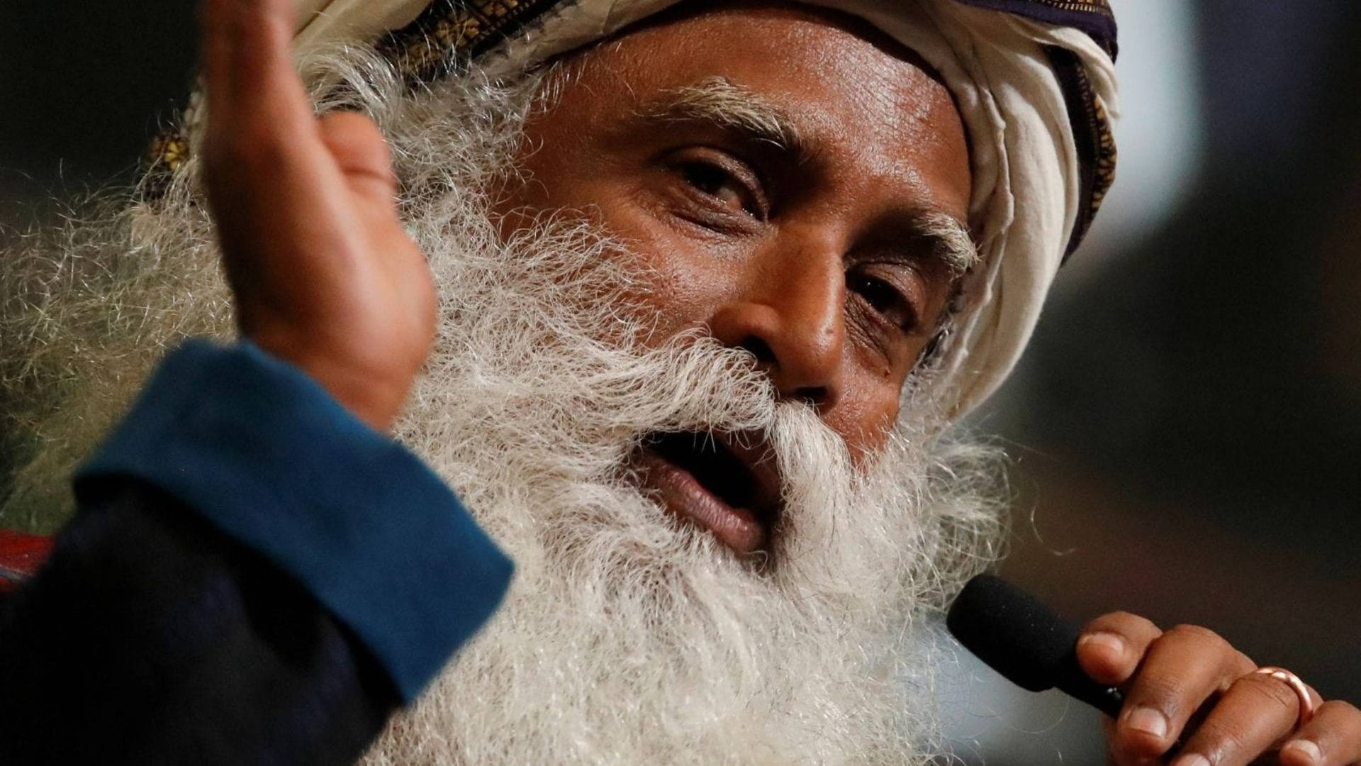 Sadhguru Speaking Background