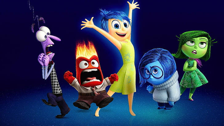 Sadness Inside Out Emotions Background