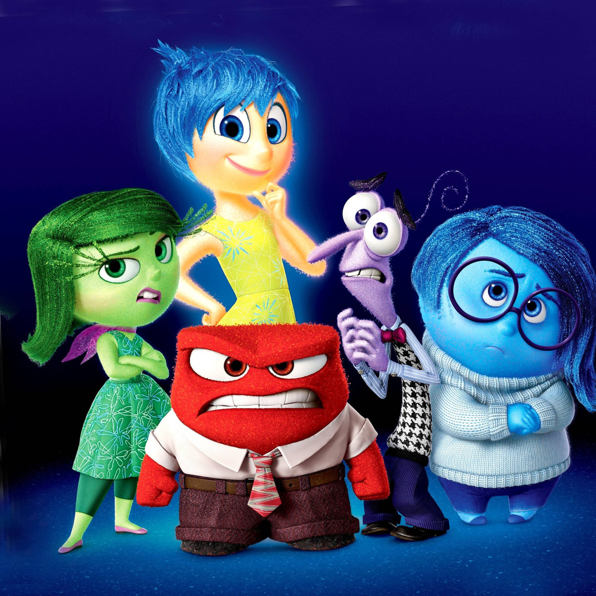 Sadness Inside Out Film Cover Background