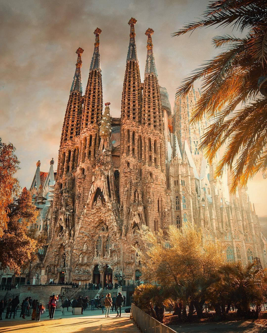 Sagrada Familia During Sunset