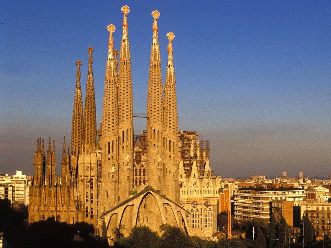 Sagrada Familia From Back