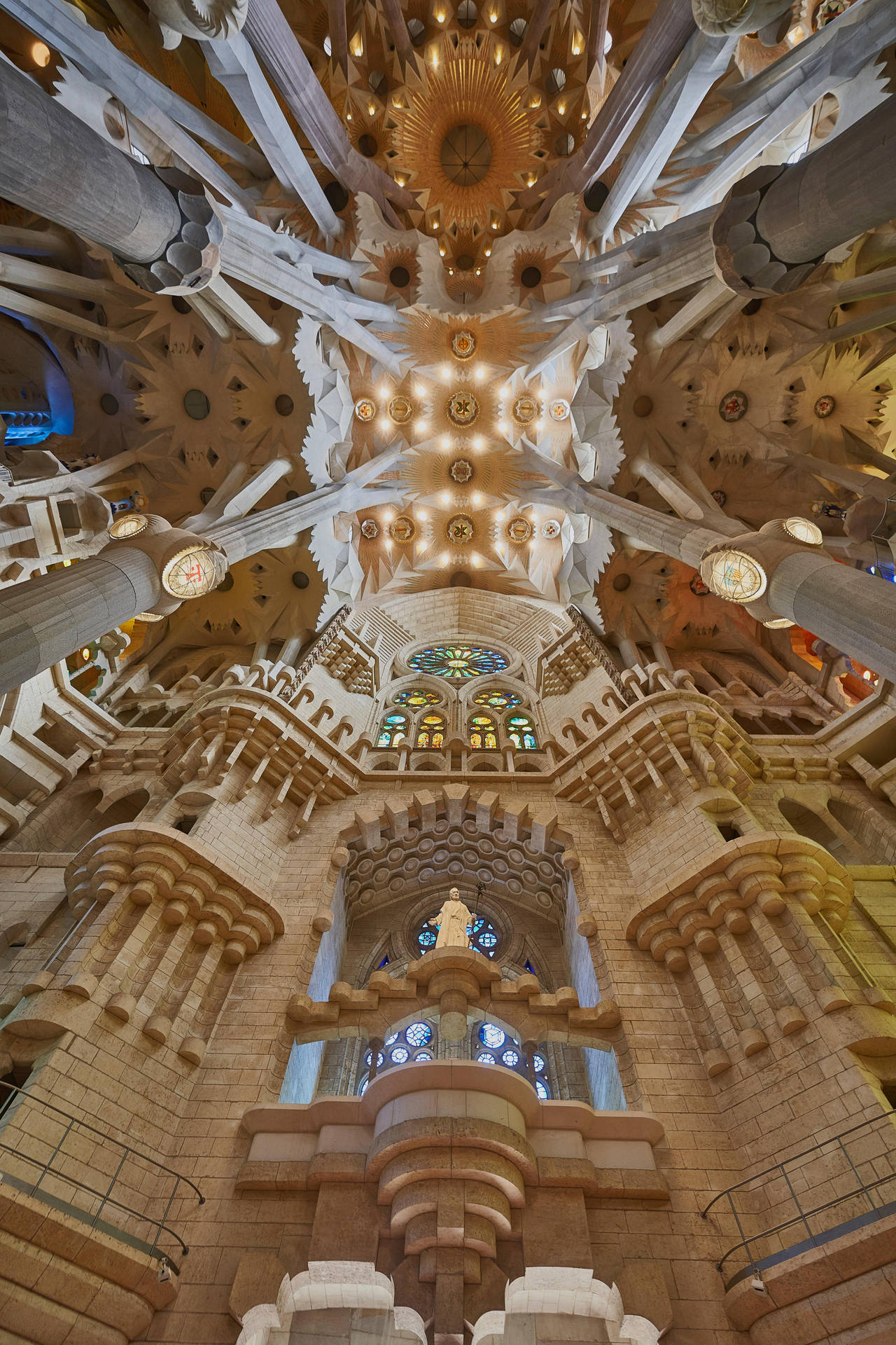 Sagrada Familia Very High Ceiling