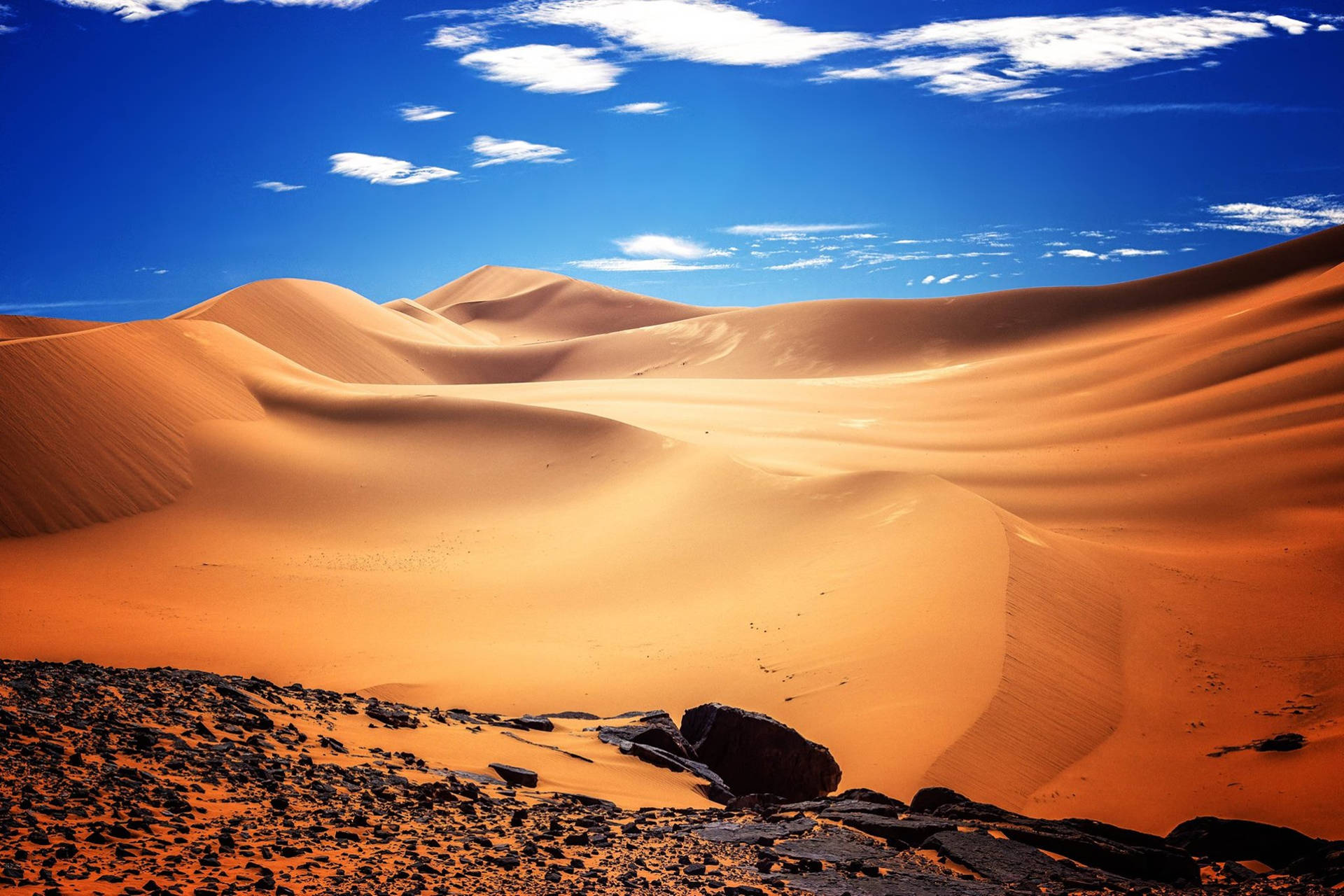 Sahara Desert Landscape Africa 4k
