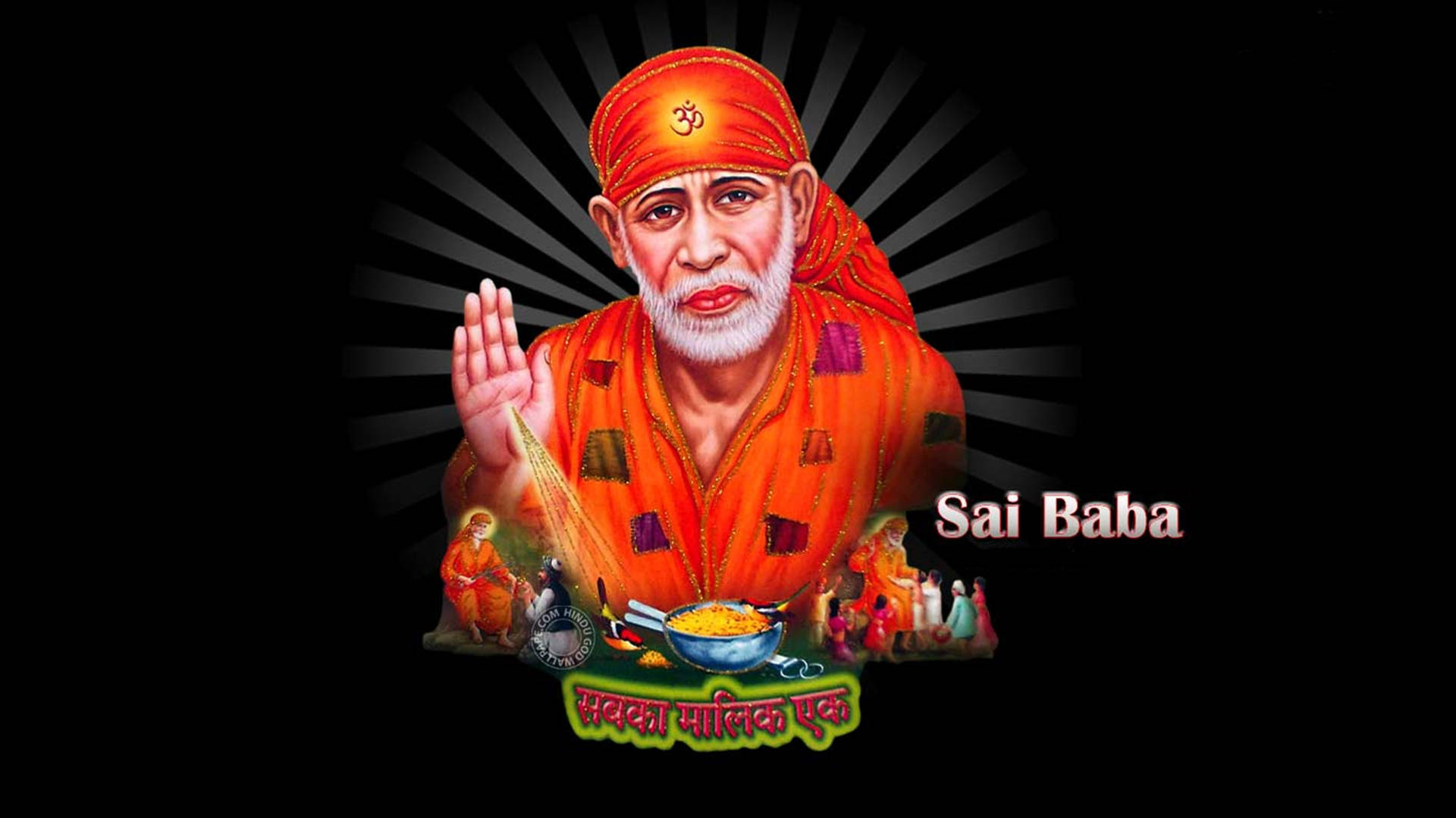 Sai Baba Impressive Creation 4k