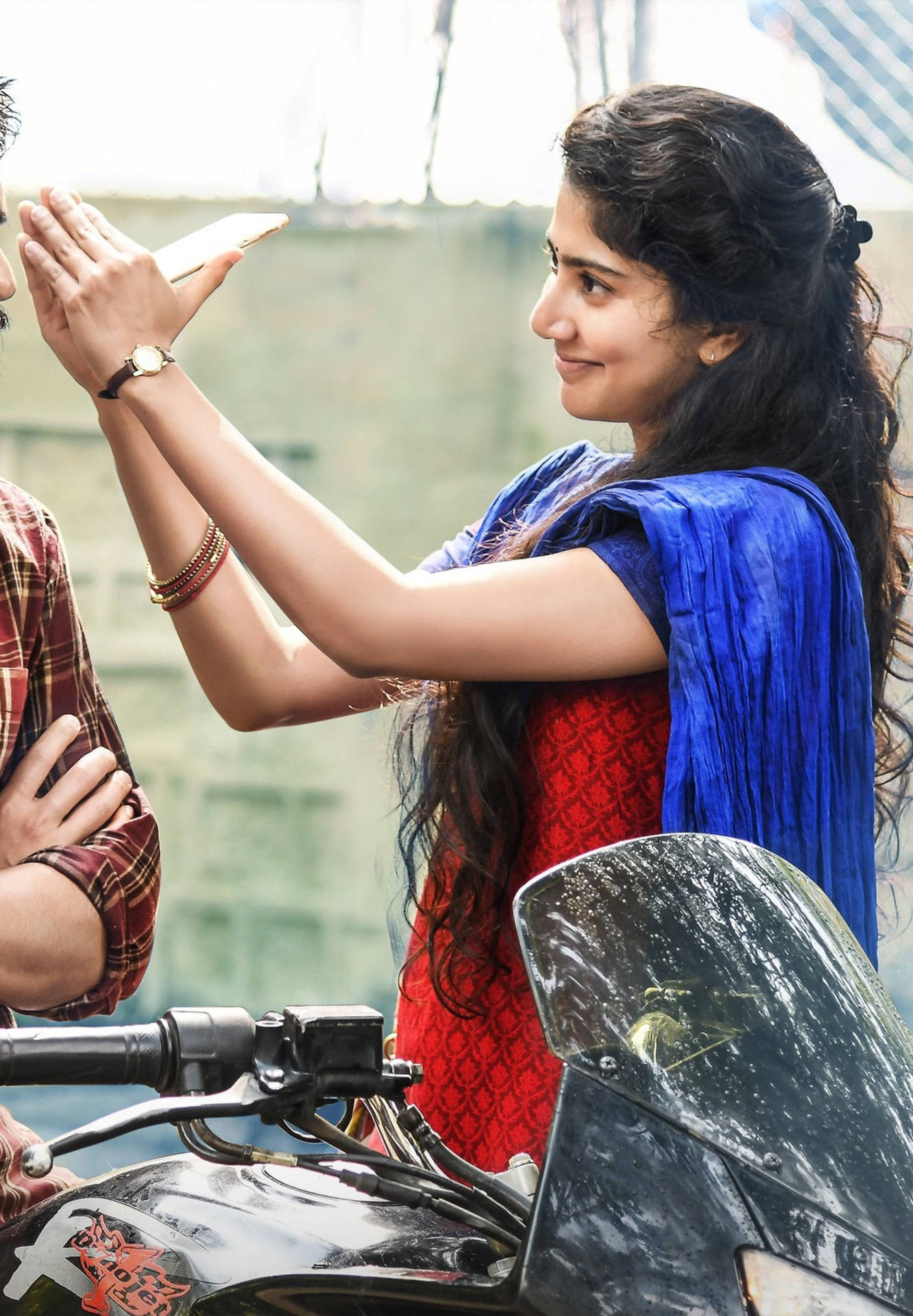 Sai Pallavi And An Unidentified Co-star Background