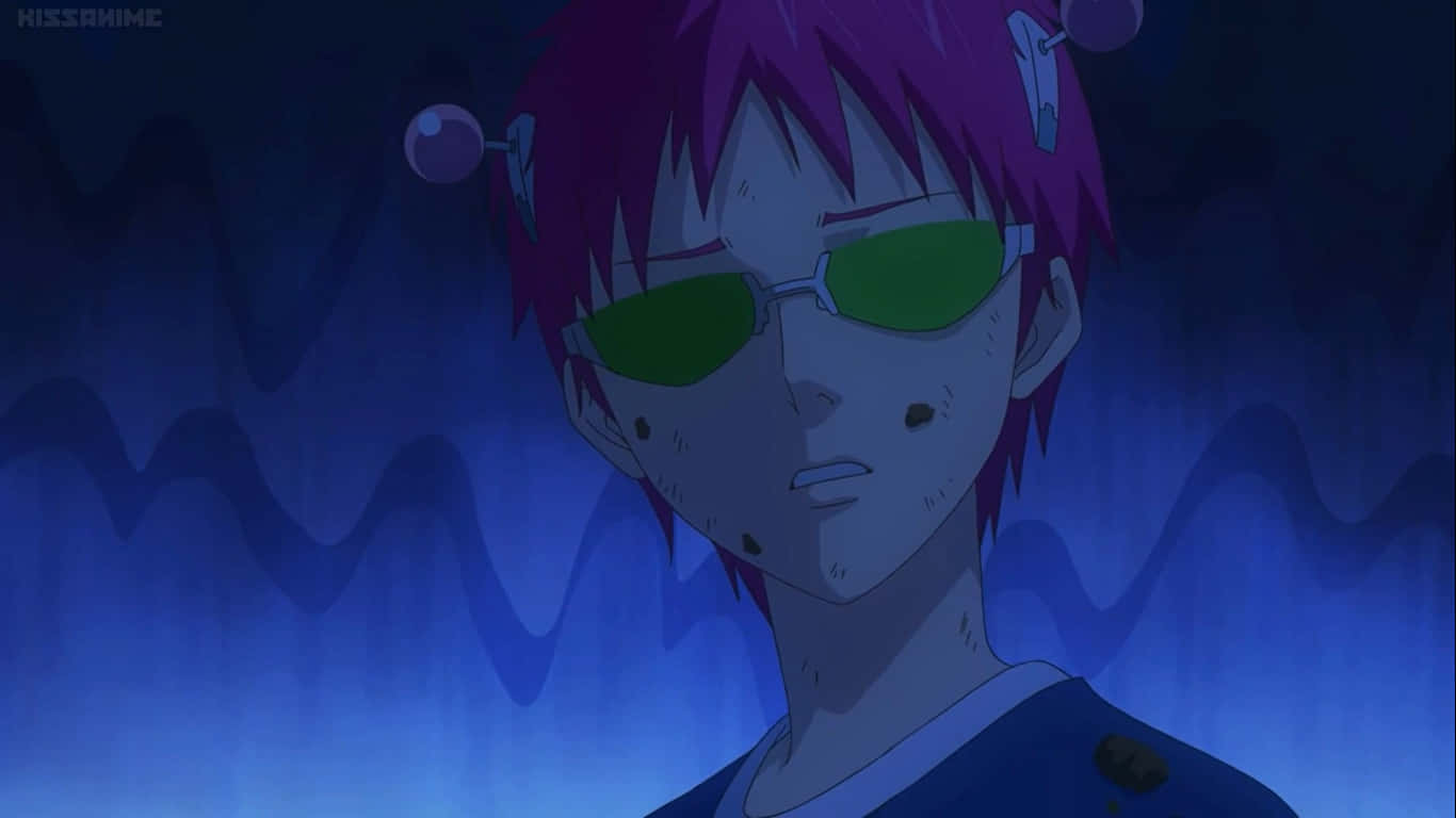 Saiki Kusuo Bringing His Psychic Powers To Life In Their Full Glory Background