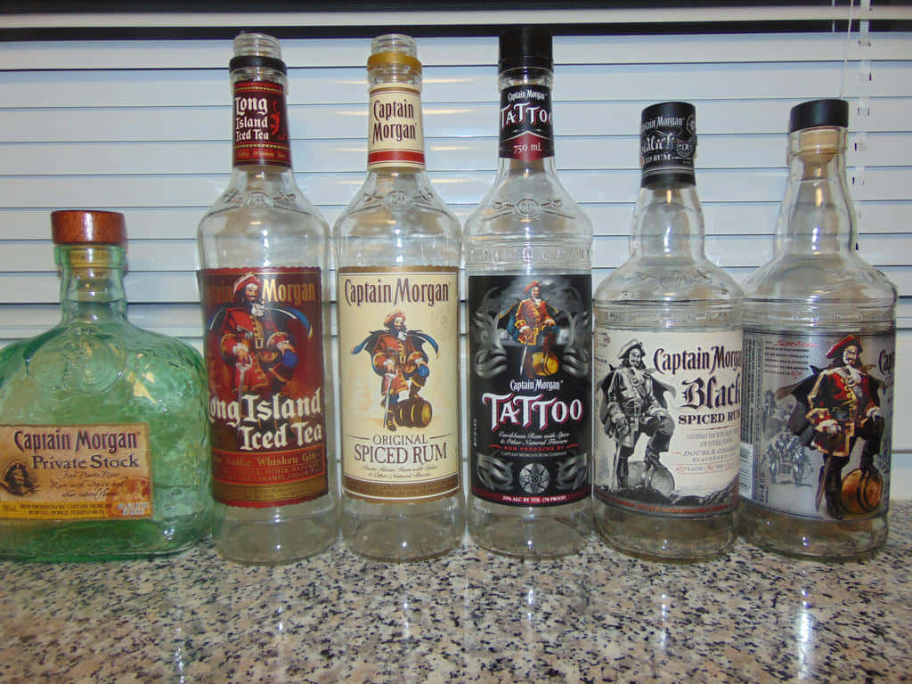 Sailing The Caribbean With Captain Morgan Background