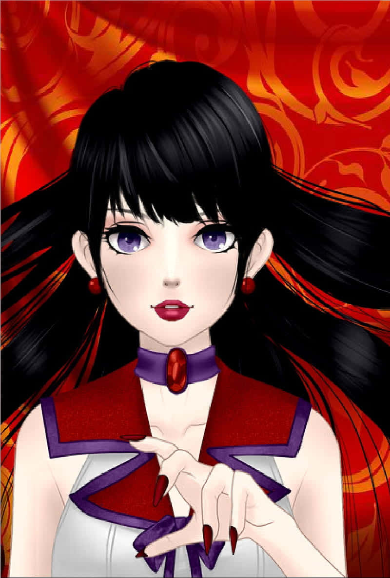 Sailor Mars Harnessing Her Fiery Power