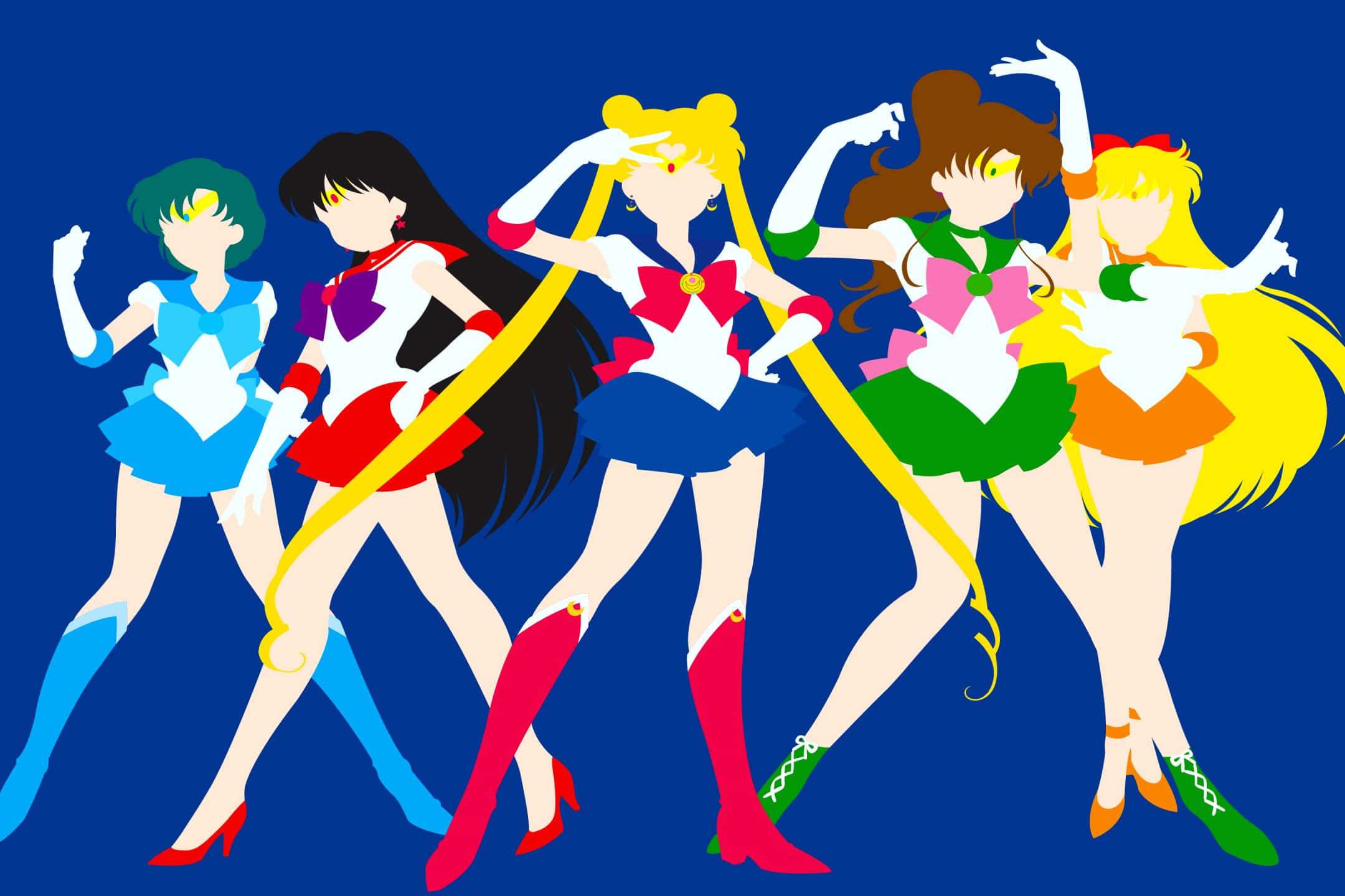 Sailor Mars - Ready To Fight Background