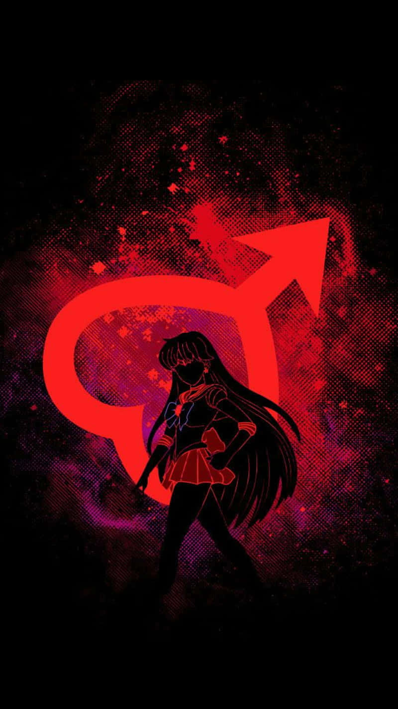 Sailor Mars, The Goddess Of War And Protector Of Love! Background