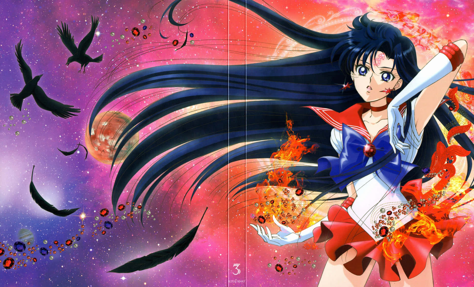 Sailor Moon Crystal Mars Background