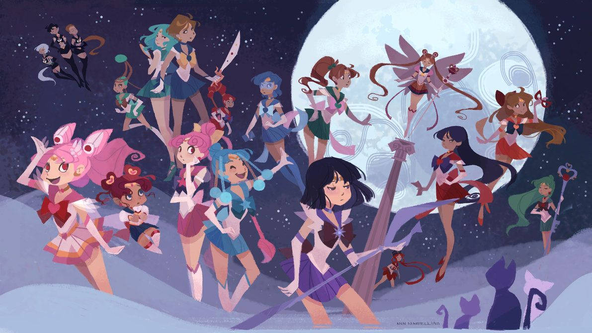Sailor Moon Digital Fan Art
