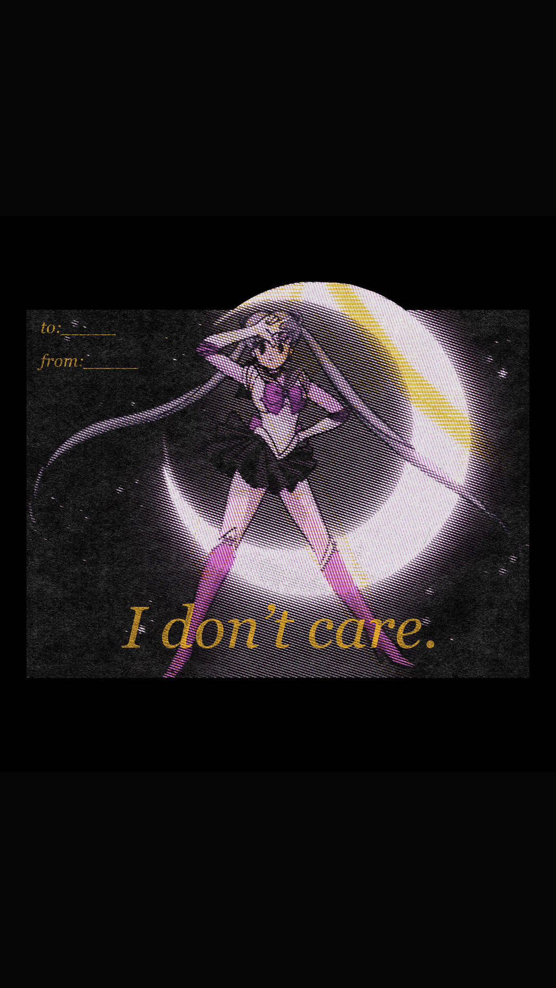 Sailor Moon I Don't Care Background