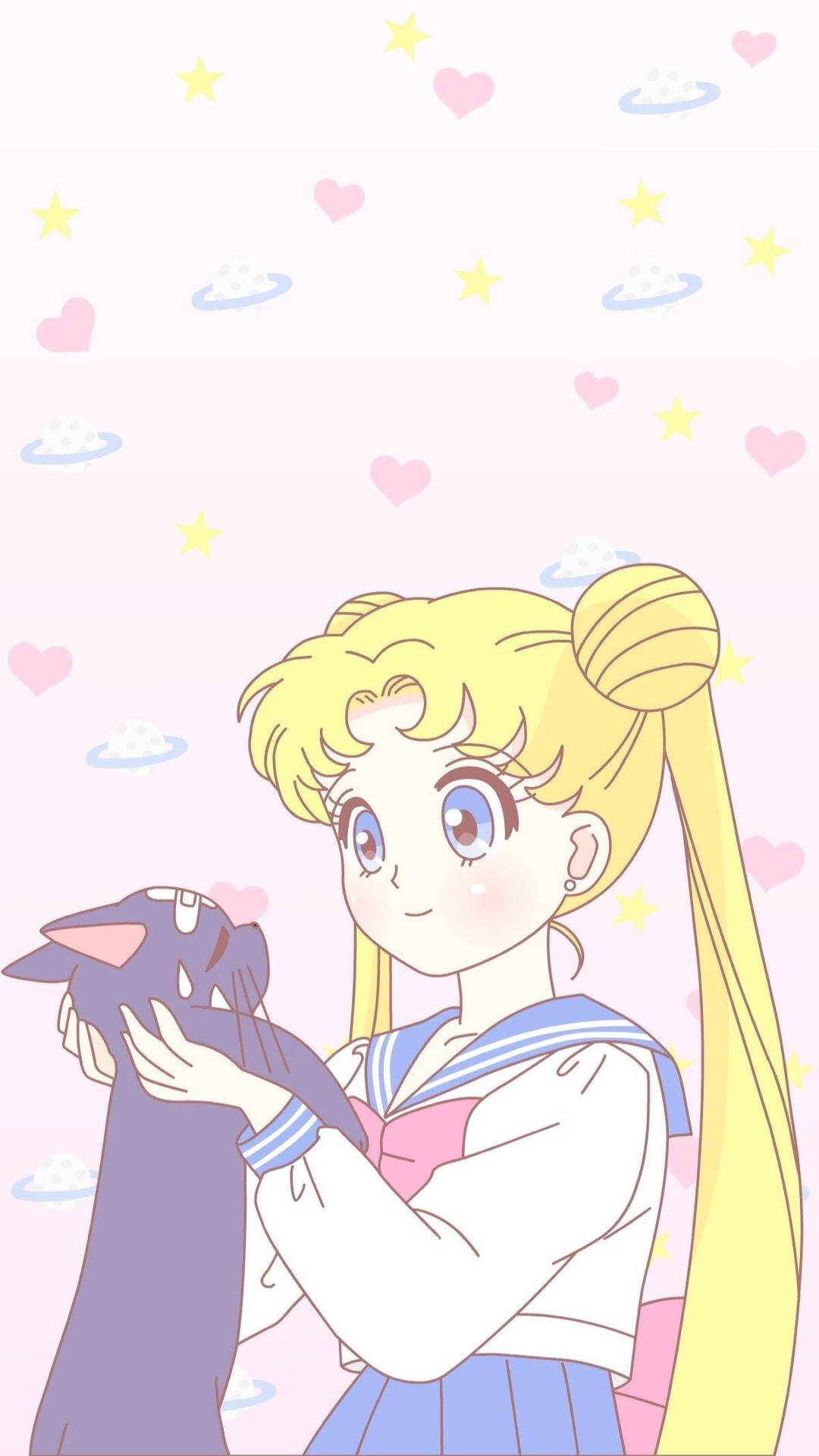 Sailor Moon Kawaii Iphone Art Background