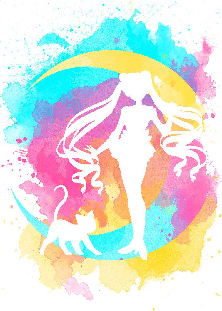 Sailor Moon Watercolor