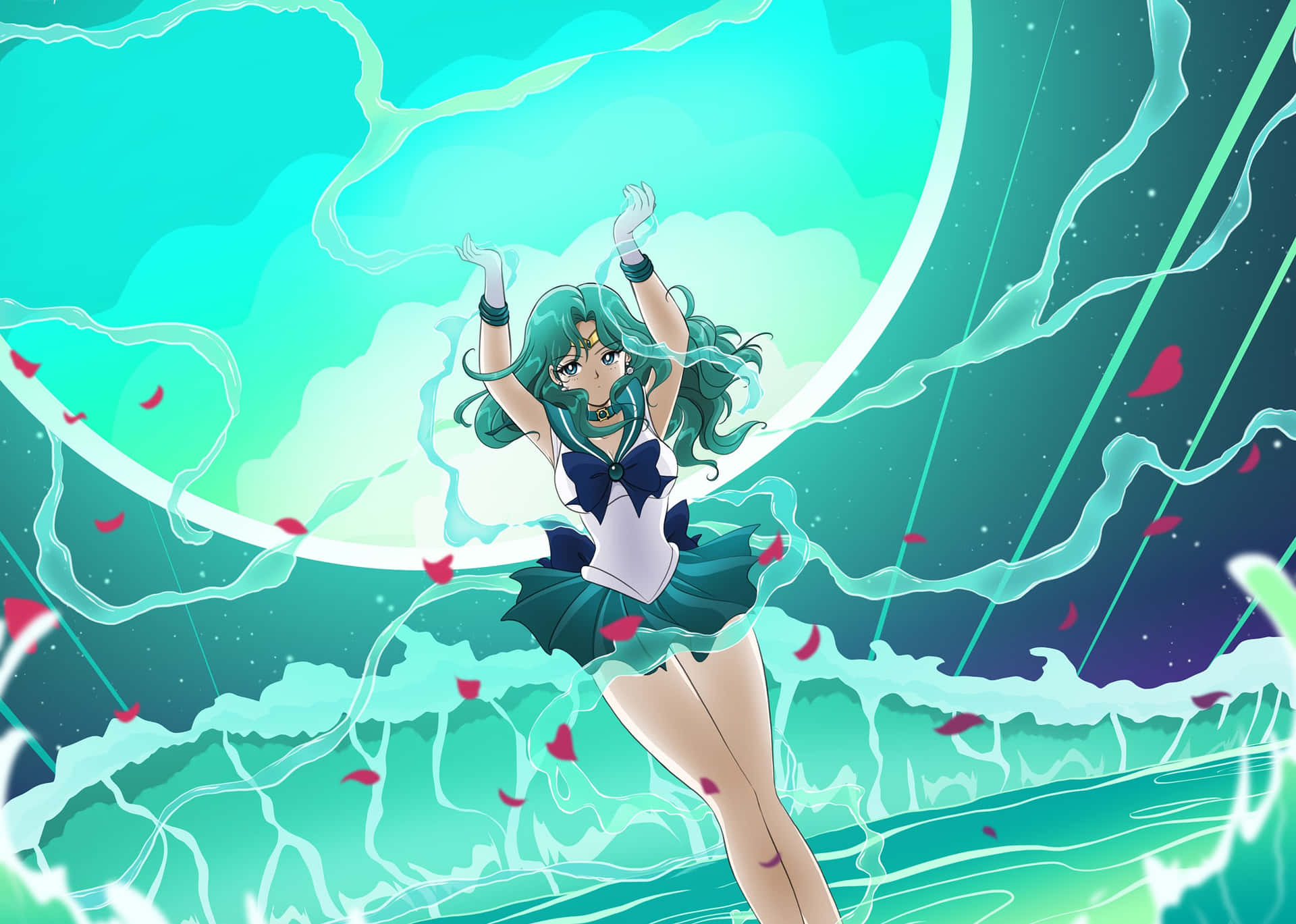 Sailor Neptune, Guardian Of The Deep Background