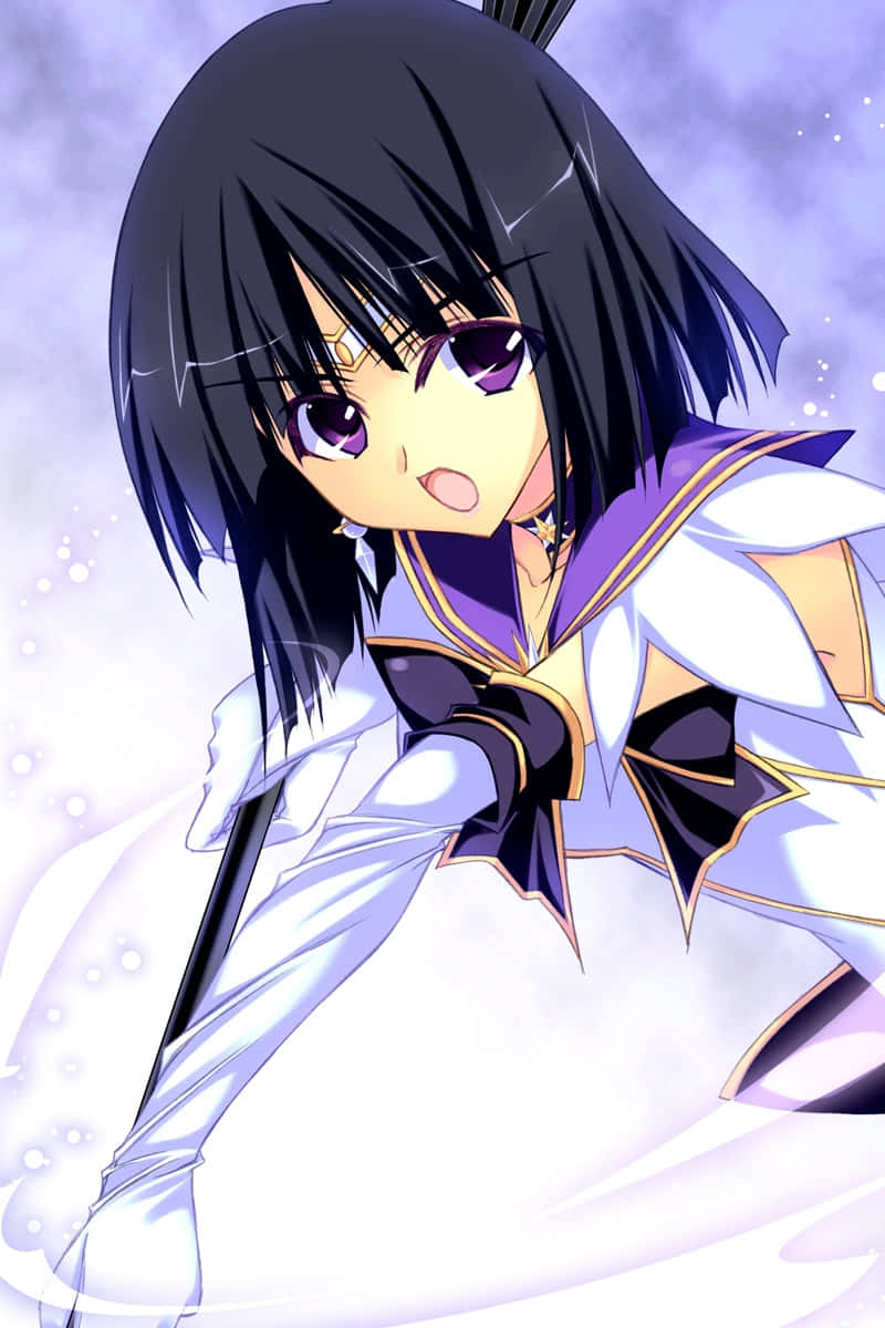 Sailor Saturn, Guardian Of Ruin And Rebirth Background