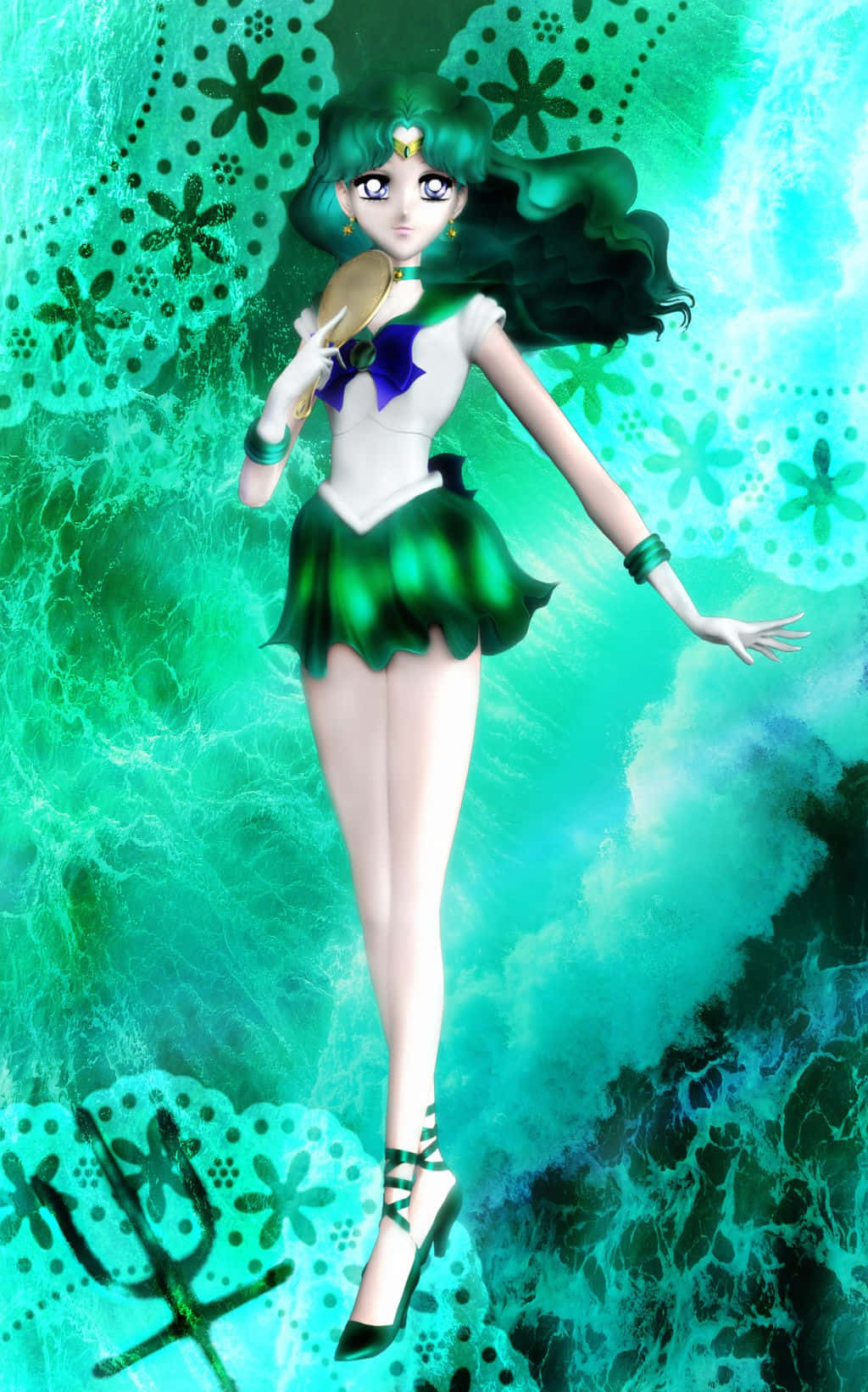 Sailormoon's Best Friend, Sailor Neptune! Background