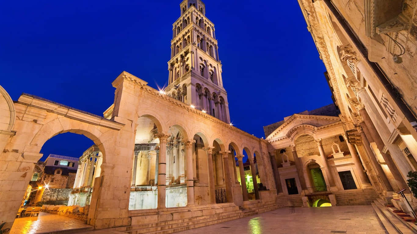 Saint Domnius Cathedral In Crotia