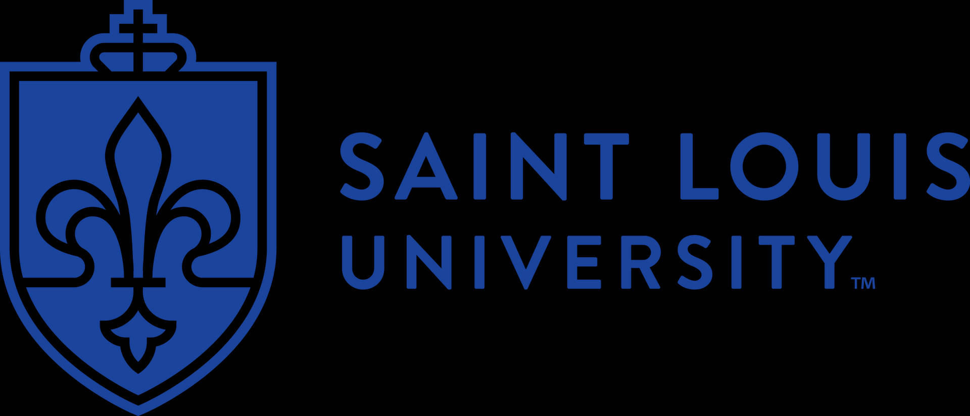 Saint Louis University Badge And Logo Background