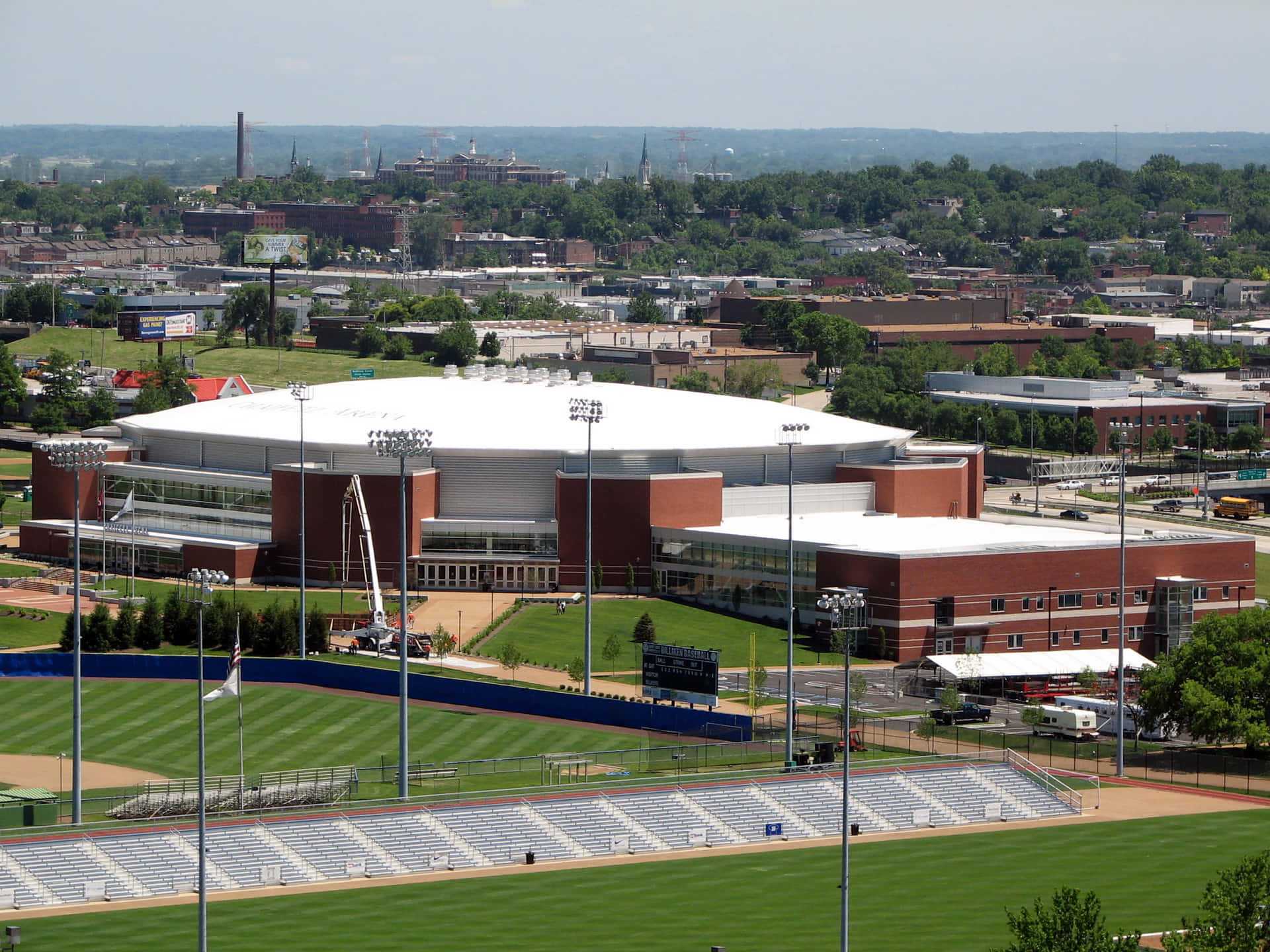 Saint Louis University Chaifetz Arena Background