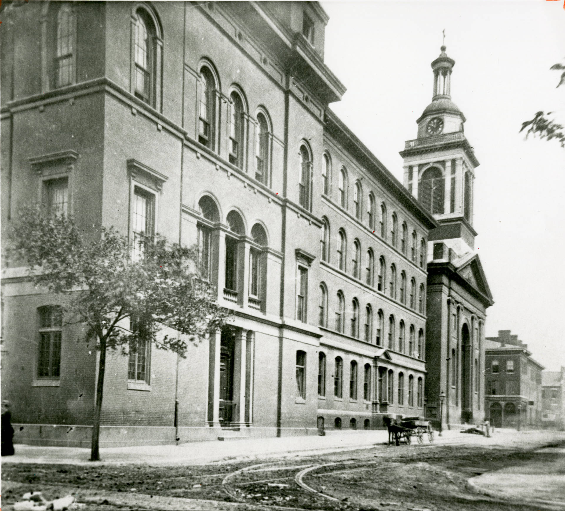 Saint Louis University Doburg Hall Background