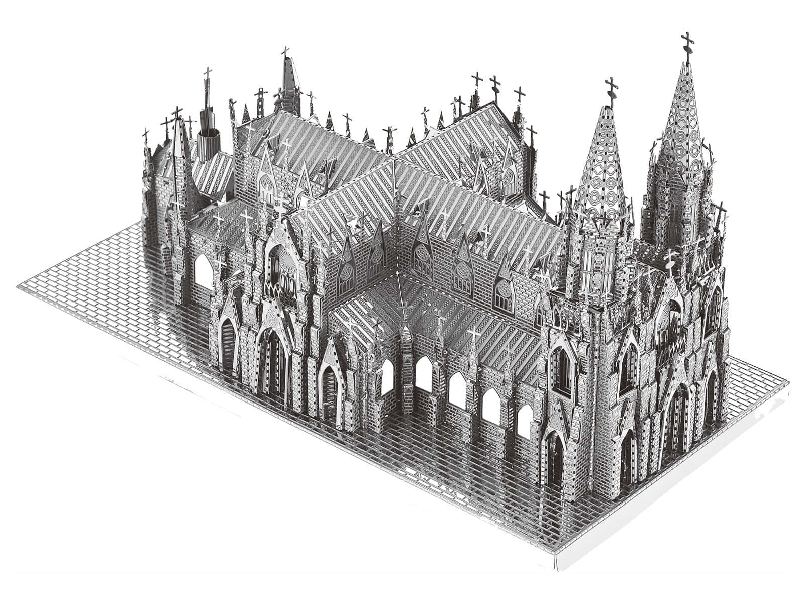 Saint Patrick's Cathedral 3d Model Background