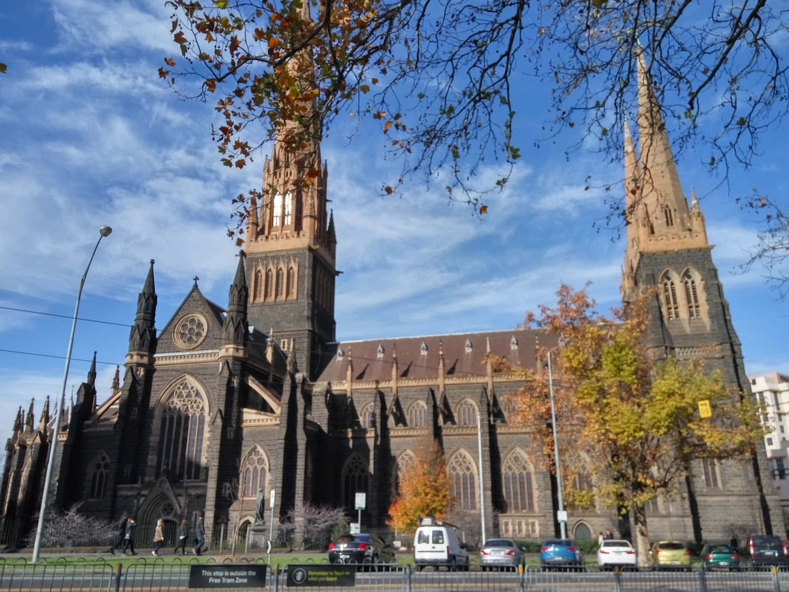 Saint Patrick's Cathedral Australia Background